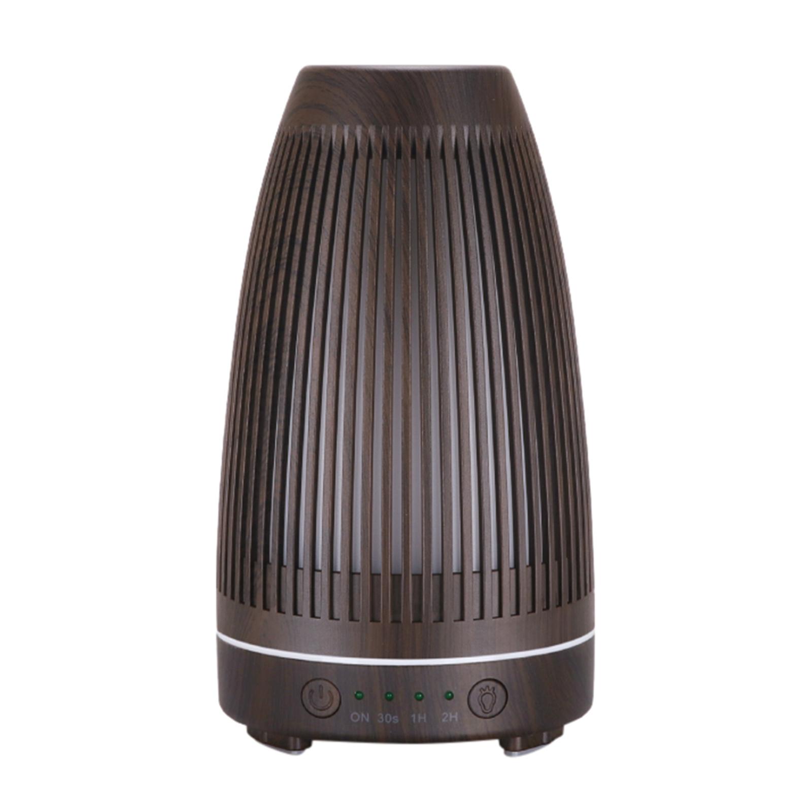 

Увлажнитель воздуха Flame Night Light Ароматерапевтический диффузор Холодный туман Бесшумный для детской комнаты чёрный