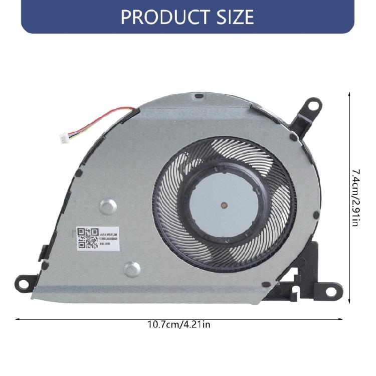 CPU Cooling Fan Heatsink Laptop Graphics Card Cooling Fan For UX433 UX433F UX433FA-DH74 U4300 U4300F Laptop Notebook Heatsink Replacement Accessories