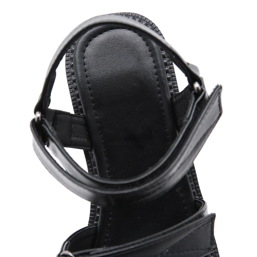 2024 Winter 8cm Heels New Summer Holiday Trend The Bottom Of The Sponge Cake And The Sandals LHX