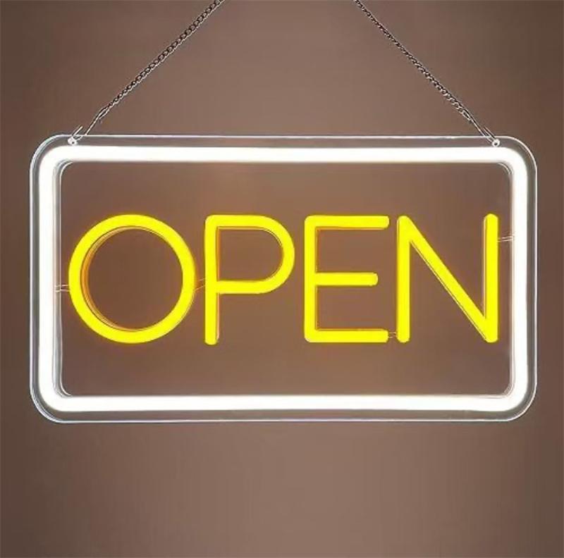 USB Neon Light Open Sign Dimmable Neon Light Bar/ Cake/Shop/Decorative Lighting