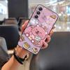 Back Cover Couple Phone Case For Samsung Galaxy M34 5G/F34/SM-M346B Anti-dust Phone Pouch Graffiti Soft Case TPU Cute