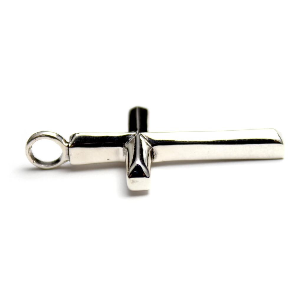 [World Accessories Carmelo] Christ Cross Silver 925 Christian Pendant Top