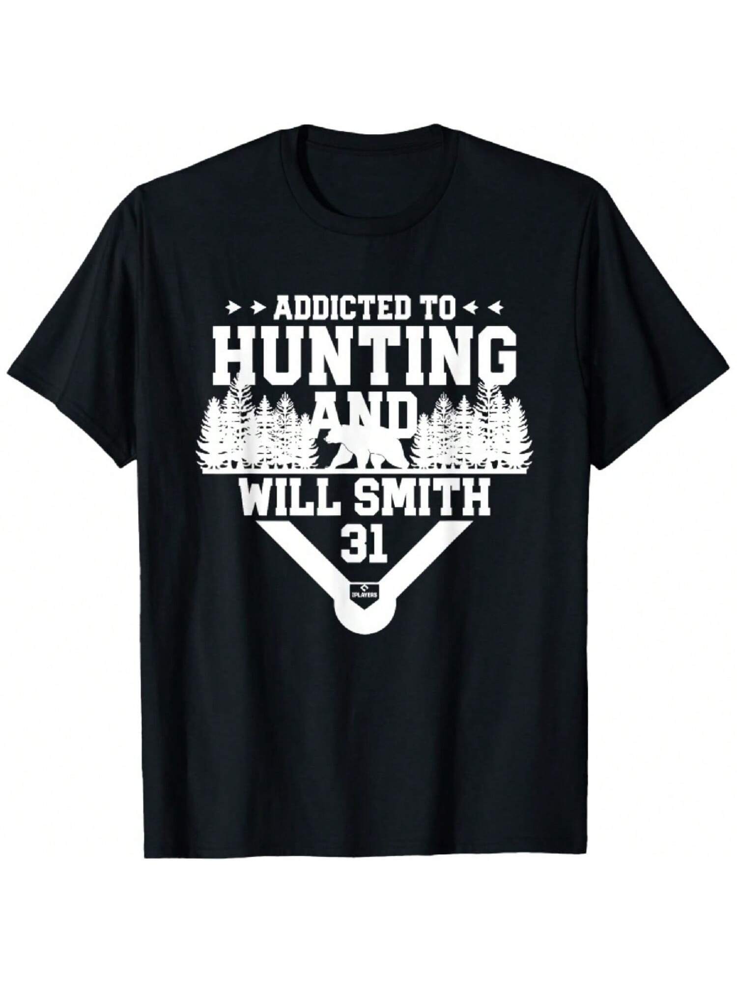 Addicted To Bear Hunting & Kansas City Baseball T-Shirt1 S разноцветный
