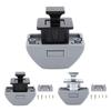 RV Push Cabinet Lock Metal Push Button Keyless Cupboard Drawer Compartment Latch Lock Catch for Cara