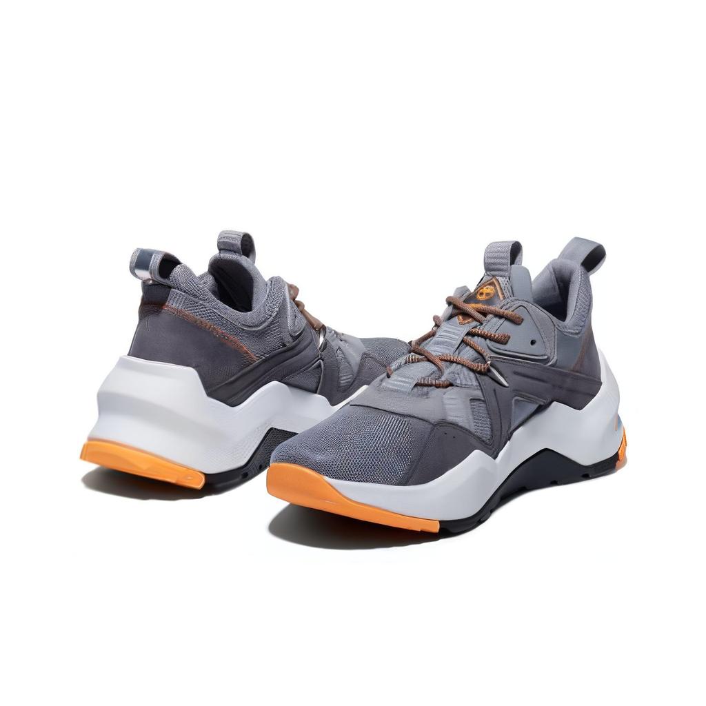 Timberland Madbury Series Comfortable Trendy Low-Top Casual Shoes Men Sneakers Medium-Gray A2J2D085