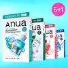 Anua Mask 4 Types (Eoseongcho/PDRN/Peach/Catechin) 5-sheet Promotion (+1 Sheet Free)