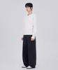 GLW Minimal V-Neck Crop Knit Ivory