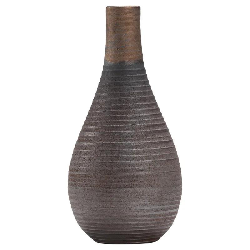 Creative Handmade Antique Ceramic Vases Modern Minimalist Ceramic Decorative Handicrafts