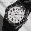 CREPHA Analog Waterproof Wristwatch with Urethane Men's Strap, Black, TS-AM304-WT