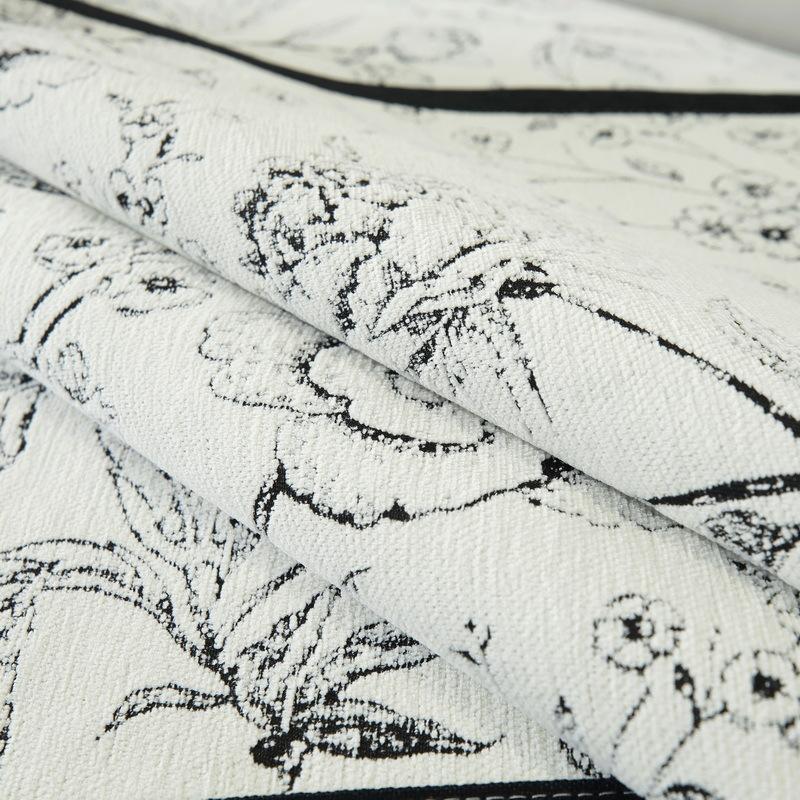 Подушка для дивана из шенилла на все времена года — фото 7