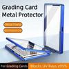 UV-Resistant Metal Slab Case High Alumina Glass Durable 35PT Trading Card Box Magnetic Card Protective Case For , BGS, CGC
