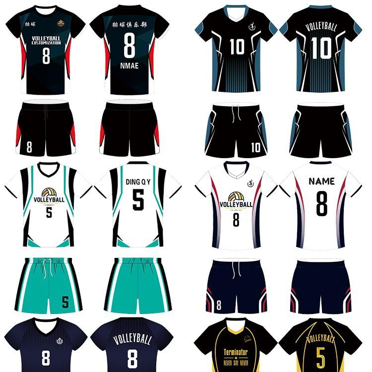 New volleyball uniforms men s and women s suits competition uniforms volleyball quick-drying autumn training women s uniforms printing XL шампанского