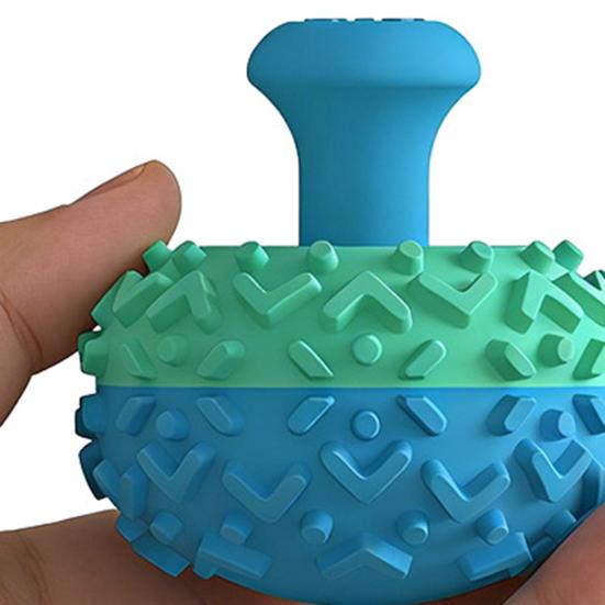 6Pcs/Set Stress Relief Thumb Rocker Toy Textured Rocker Press Squeeze Sensory Toy Concentration Aid Anxiety Relieving Fidget Toy