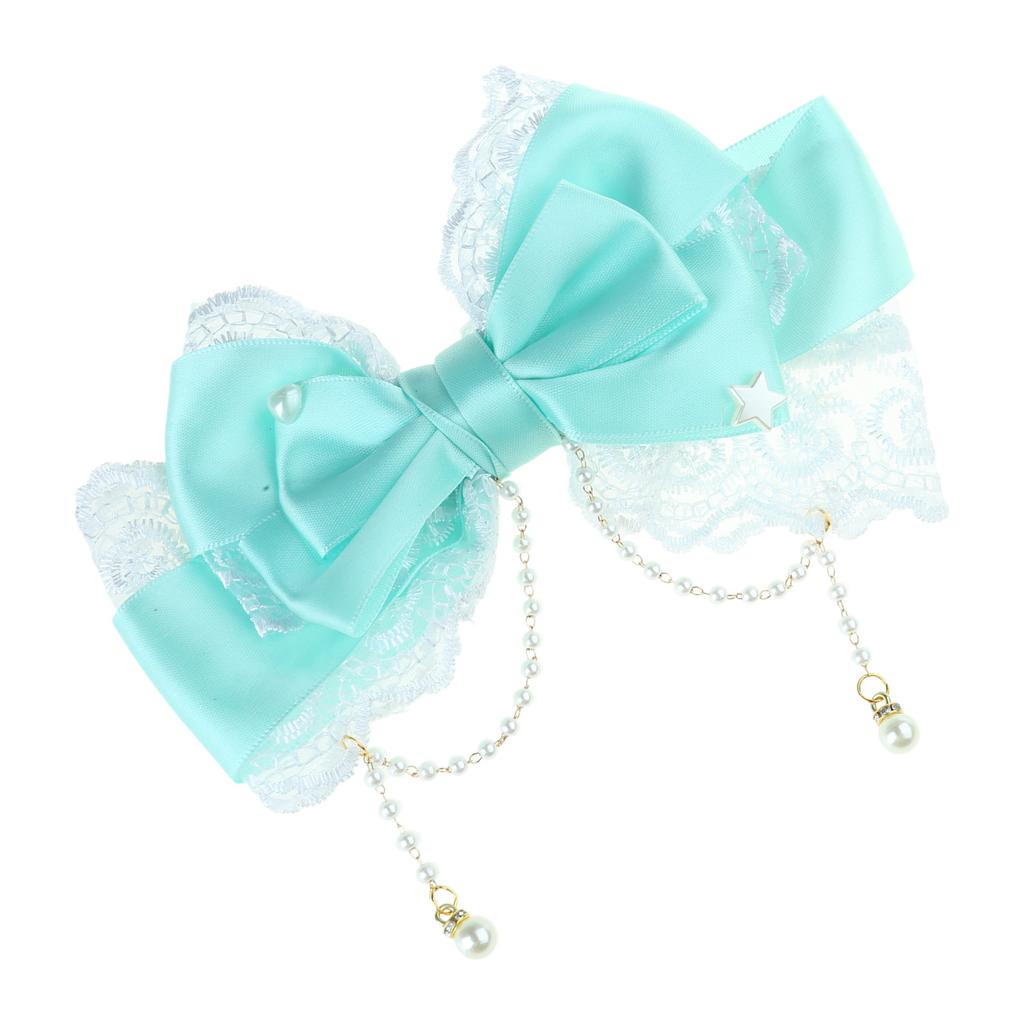 Elegant Kids' Tassels Hairpin with Sturdy Pearls and Bowknot Suitable for Birthdays and Celebration Stylish Outfits