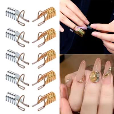 5/10pcs Mix Nail Extension Form Reusable Nail Forms for Tips Acrylic UV Gel Protector for Salon Home Manicure Tool