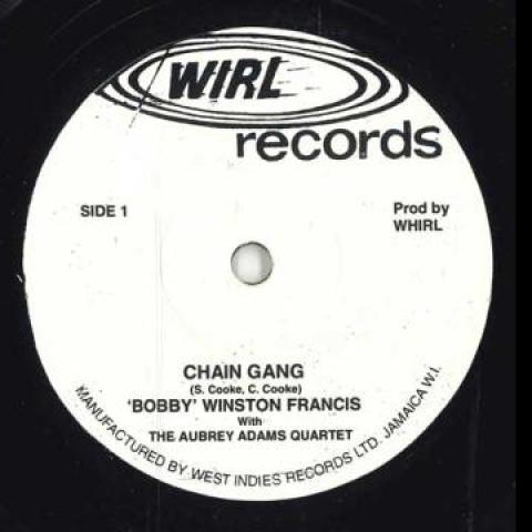 

7inch Record BOBBY WINSTON FRANCIS - Chain Gang / Venus Wirl 2014 Reggae, Ska & Dub