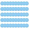 50Pieces Adhesive Wax Seal Sticker Featuring Infant Footprint Ideal for Party Invitations Card and Craft Projects