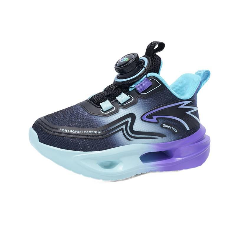 Boys' shoes, sports shoes, autumn 2025 new children's soft-soled non-slip running basketball shoes, medium and large children and students are bre