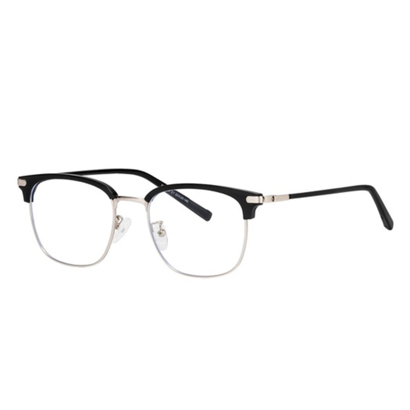 RECLOW RECLOW TR B202 BLACK SILVER GLASS Blue-light VER Glasses