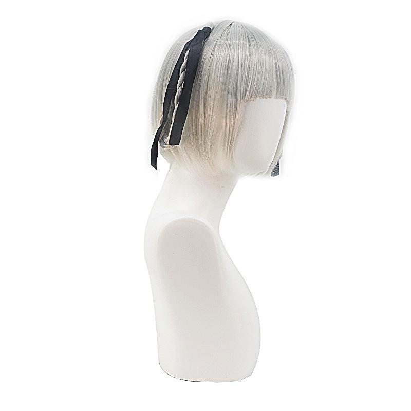 Anime Wig Hair Kakegurui Wig Kirari Momobami Cosplay Halloween Carnival Women Girls Wig Twist Braided Circle Student Council Cosplay Wig