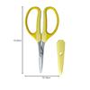 ARS Corporation Multi-Purpose Craft Scissors, Yellow, 330HN-Y