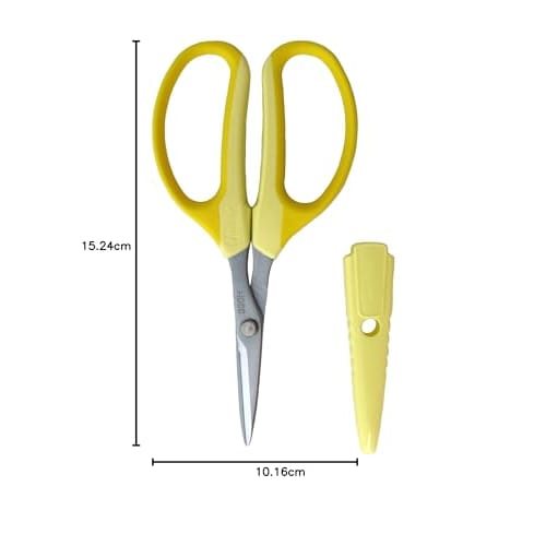 ARS Corporation Multi-Purpose Craft Scissors, Yellow, 330HN-Y