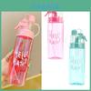 Sporty Mist Spray Water Bottle For Students And Outdoors