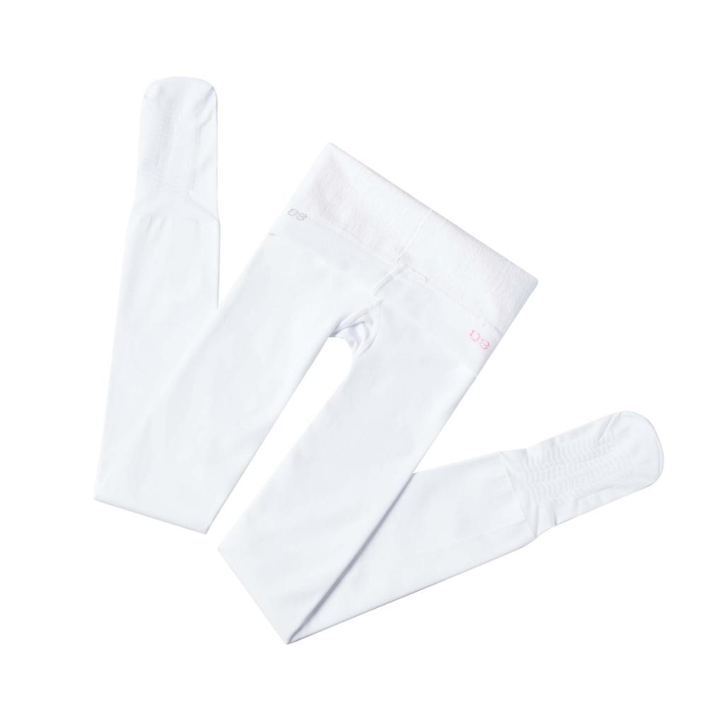 Children's 900D Dragon Claw Hair Ballet Dance Pantyhose - Autumn & Winter Thickened White Tights