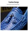 Cross2023 Men's Tassel Slip-on Loafers: Spring/Autumn Fashion, Large Size Outdoor Driving Shoes