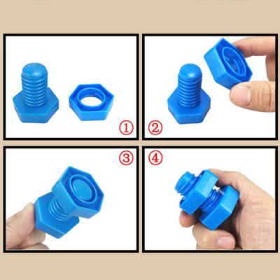 5/10/20pcs Nut Assembly Combination Building Block Toy Children Early Education Puzzle Toys Parent-child Interaction TMZ