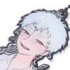 1/2Pcs The Summer Hikaru Died Tsuji Nakayoshi Keychain Anime Acrylic Pull-Out Tear Keyring Creative Key Holder Phone Pendant