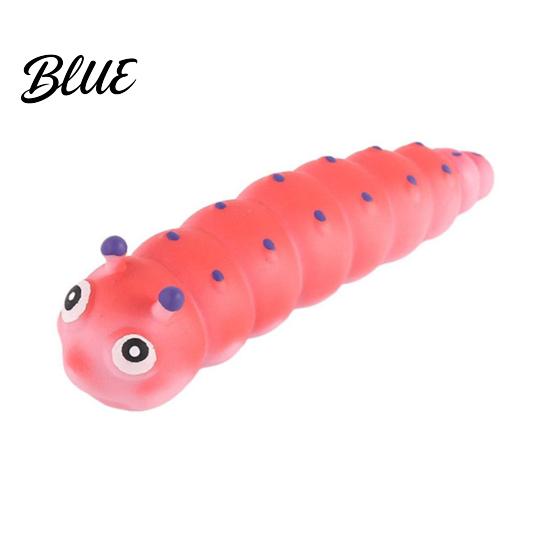 Kids Stress Relief Toy Caterpillar Stretchy Fidget Sensory Squeeze 3D Slow Rebound Worm Rising for Adults