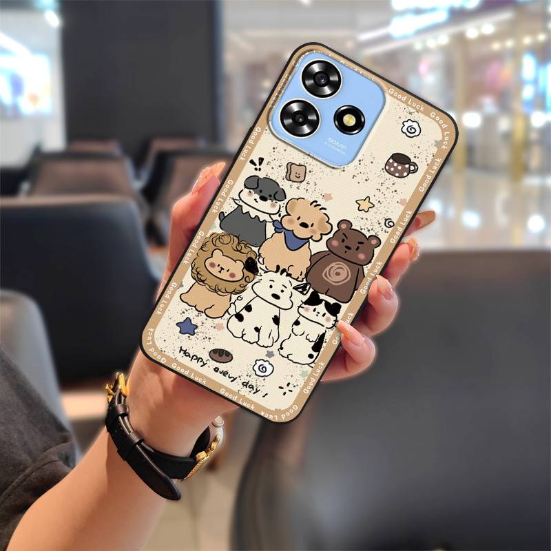 Cute Phone Pouch Phone Case For ZTE Blade A73 4G/V50 Smart/V50 Design 4G/Axon50Lite Durable Protective Dirt-resistant