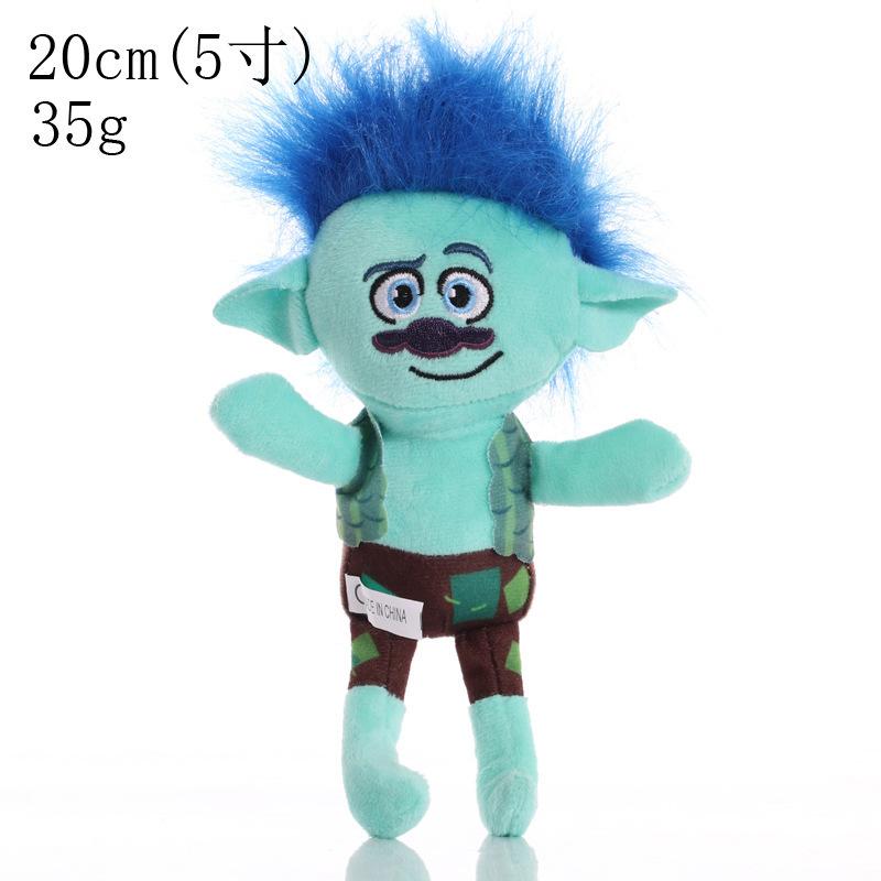 Cartoon Animation Trolls 2 Plush Doll for Children Poppy Blanche Anime Character Cute Christmas Gift New 27-32cm