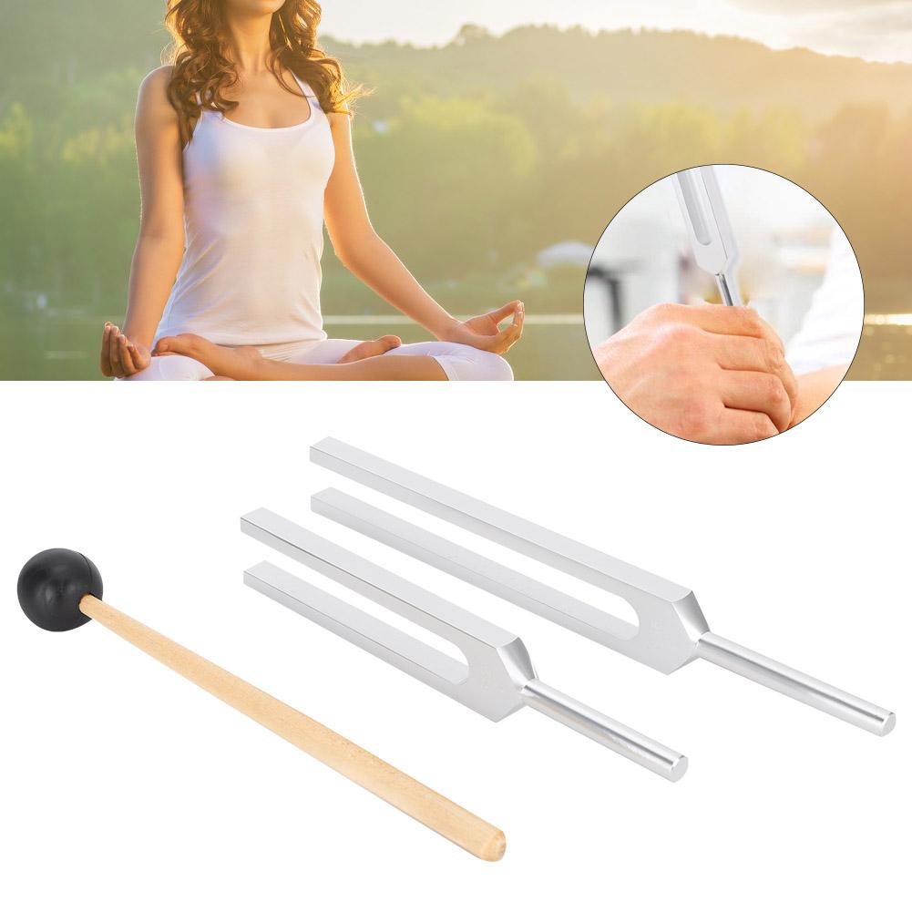 C256HZ C512HZ Stimmgabel Nerventest Aluminiumlegierung Stimmenergiegabel mit Hammer