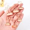 5 STÜCKE metall Büroklammer Foldback Metall Binder Clips gold Grip Klemmen Papier Dokument Büro Schule Schreibwaren stil zufällig