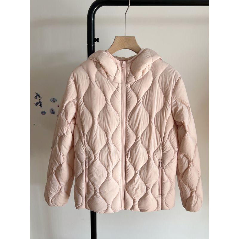 

Новое поступление Легкий пуховик Женский Новый Национальный стандарт 90 Белый утиный пух Легче всего сочетать Однотонный С капюшоном Омолаживающий Heattech Верхняя одежда Su Mei Powder 2XL (62.50 kg-70.00 kg