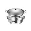 ZISIZ Alcohol Stove with Dry Pot Set