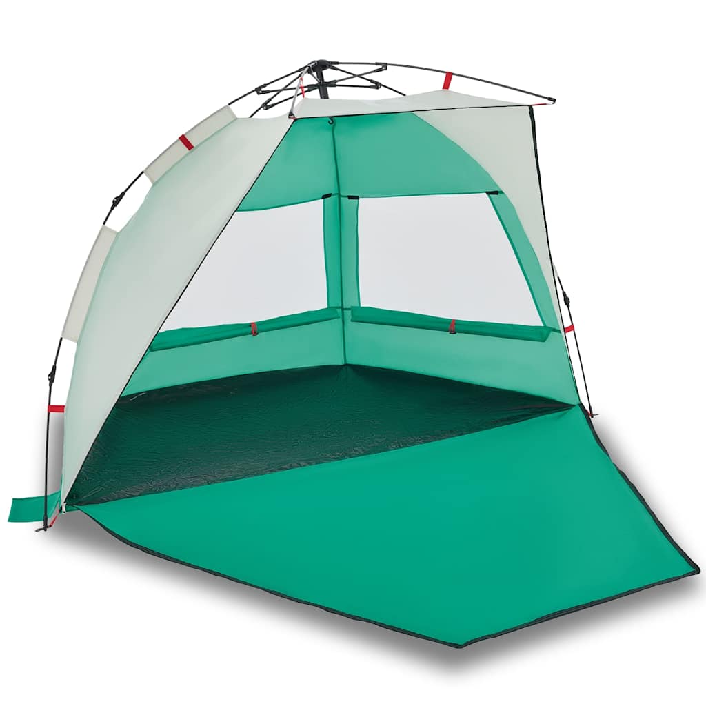 Beach Tent for 2 Persons Sea Green Quick Release Waterproof