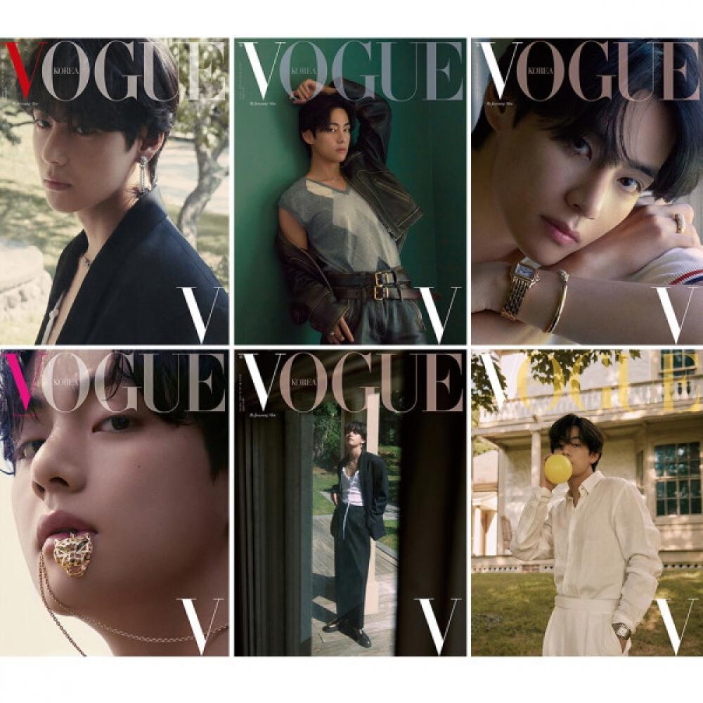 

VX VOGUE KOREA 2022, октябрьская ОБЛОЖКА BTS V