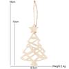 Wooden Christmas Whimsical Decorations Including Laser Cut Bells For A Joyful Celebration