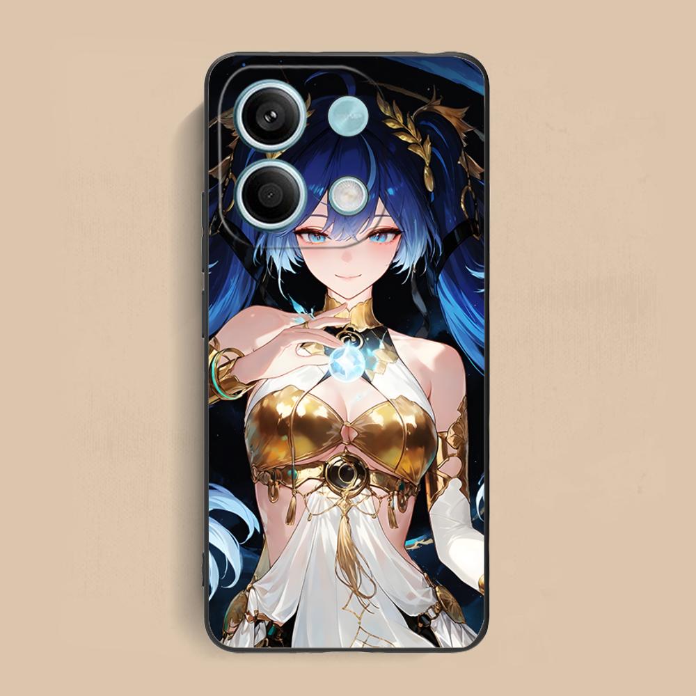 

Wuthering Waves Luno Phone Case for Xiaomi Redmi Note 14 13 12 11 S Pro Plus 4G 5G Colorful Printing Cover Pretty Luxury Cover Redmi Note 11S 4G