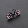 Zinc Zinc Alloy Enamel Pin Biker Gift I Love My Red Bicycle Pin Bike Brooch Cyclists Badges Sports Lapel Pins