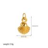 Exquisite Waterproof Moon Star Sun Evil Eyes Pendant for Women Charms Gold Color DIY Accessories Stainless Steel Jewelry