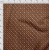 oneOone Cotton Flex Brown Fabric Plants In Vase Sewing Material Print Fabric By The Yard 40 Inch