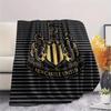 Newcastle United FC Flanelldecke, Hohe Qualität, Bequem für alle Jahreszeiten, Heimdekoration, Wärme und Komfort