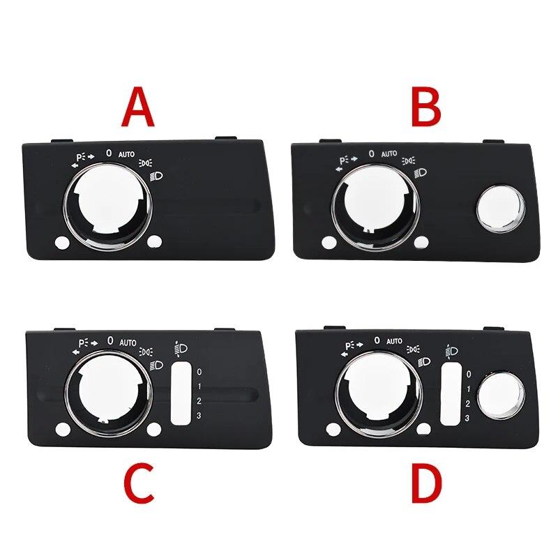 LHD Car Interior Accessories Headlight Lamp Switch Cover Trim For Mercedes Benz W211 E Class E200 E250 E320 E350 E550
