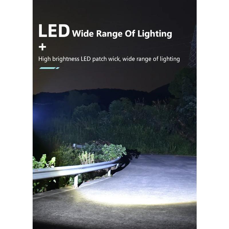 Solar XHP70 LED Flashlight Rechargeable Searchlight Outdoor Work Light Camping Lamp Night Fishing Light Emergency Lamp