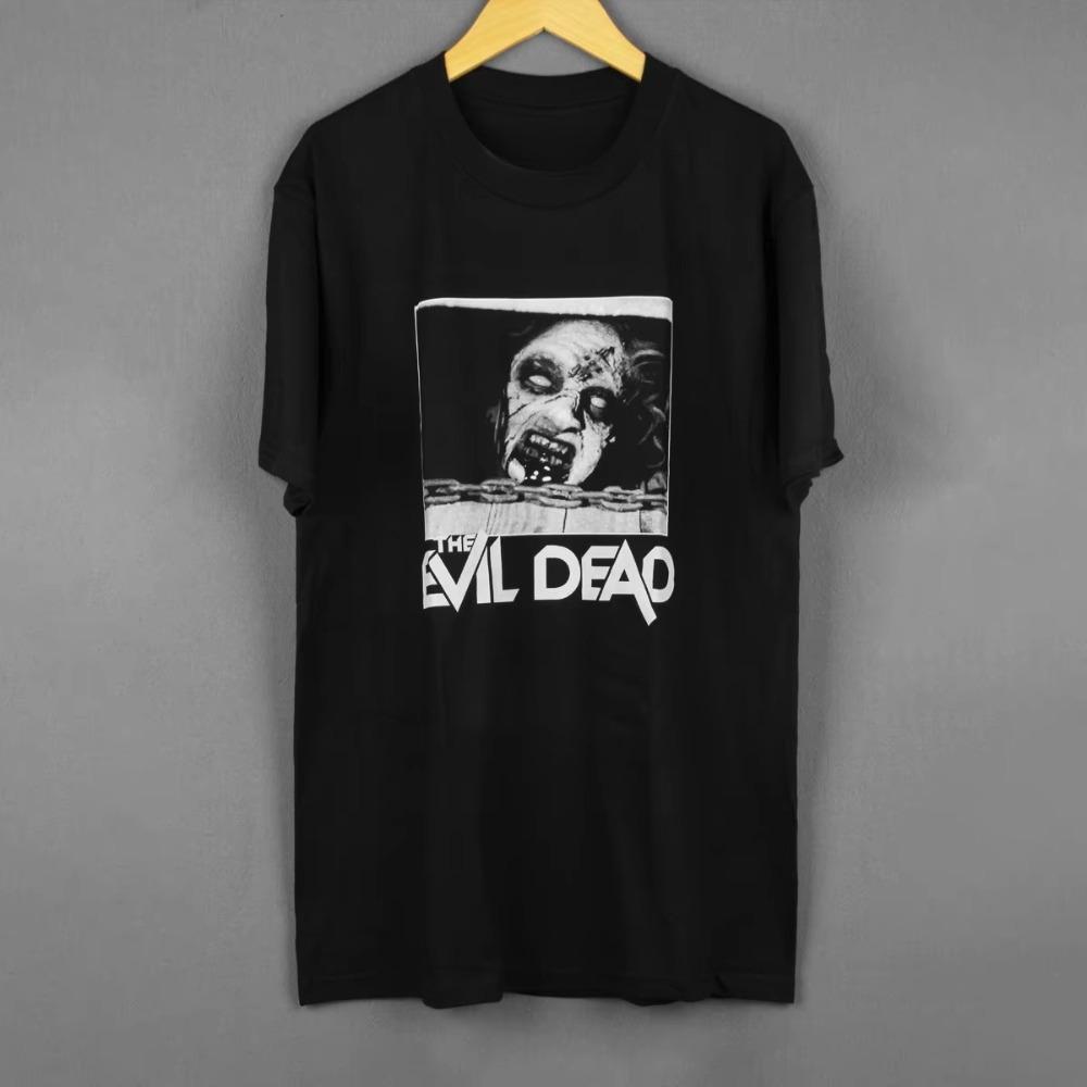 

Evil Dead A 1980s horror film unisex printed shortsleeved Tshirt comfortable and stylish all year round M