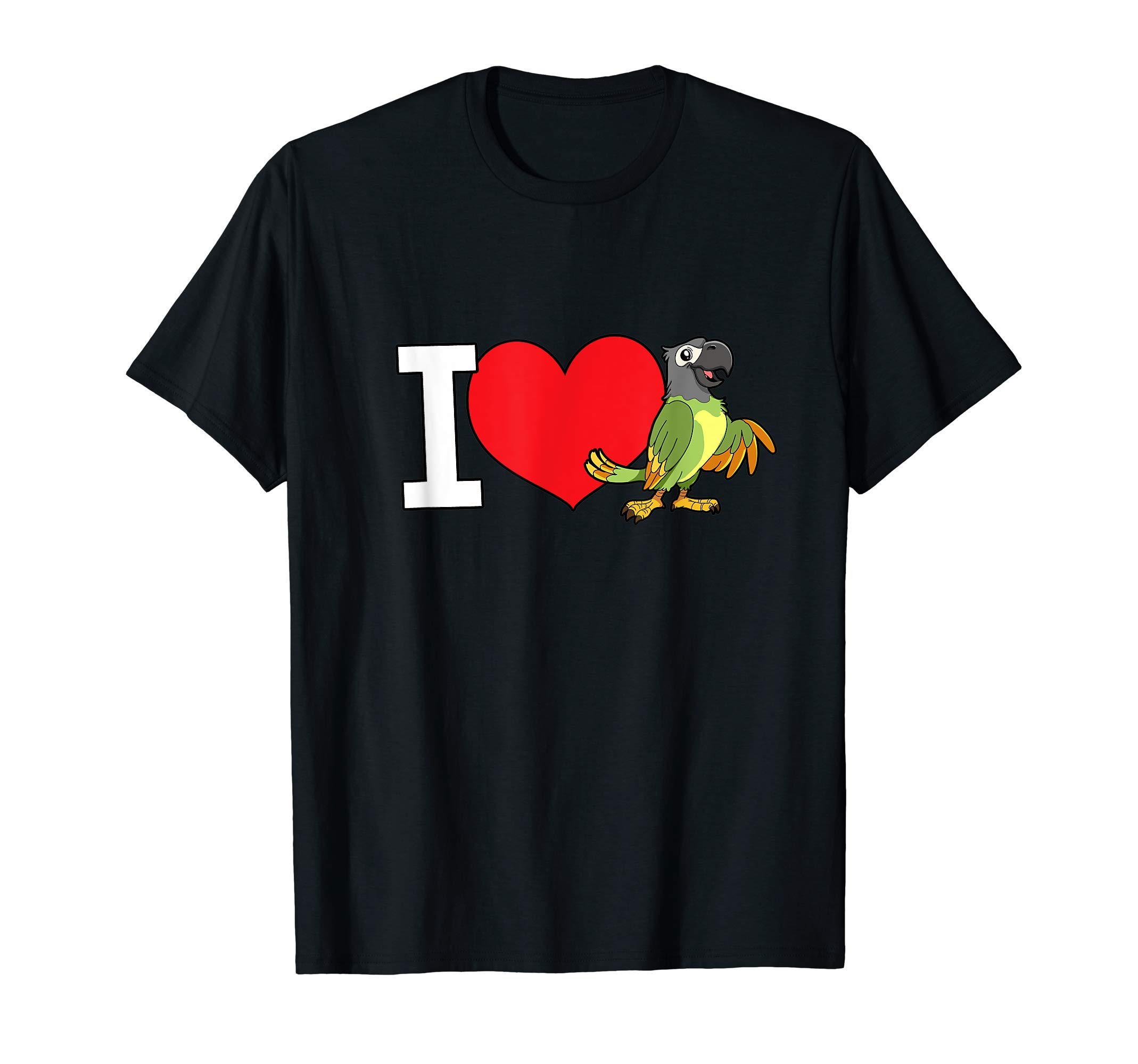 

Parrot Gift Products I Love Pet Parrot T-Shirt чёрный